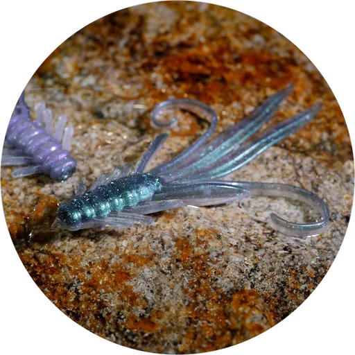 Redbass gumová nástraha nymfa ghost natur - xx 15,5 cm 15,7 g