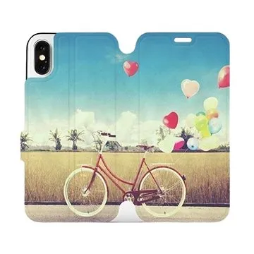 Flipové pouzdro na mobil Apple iPhone X - M133P Kolo a balónky (5903226087426)