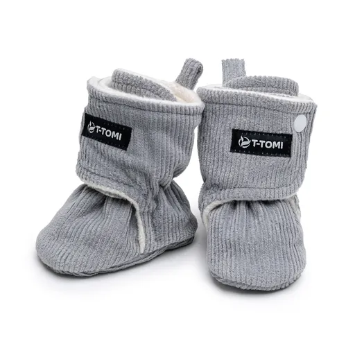 T-tomi Capáčky Grey (6-9 měsíců) WARM