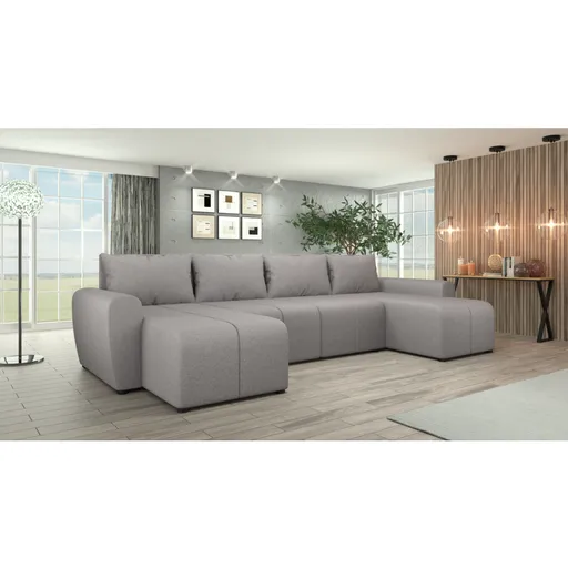 Rozkládací sedací souprava DELIN U ROH UNI Tempo Kondela