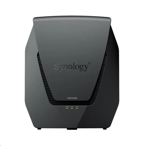 Synology WRX560 MESH WiFi6 router (AX3000, 2, 4GHz/5GHz, 3xGbELAN, 1x2, 5GbELAN/WAN, 1x1GbEWAN, 1xUSB3.2)