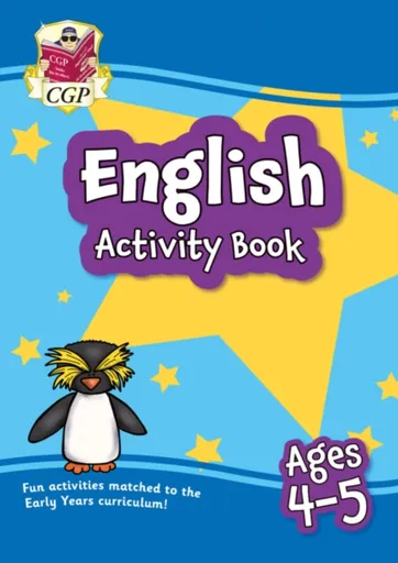 English Activity Book for Ages 4-5 (Reception) - CGP Books