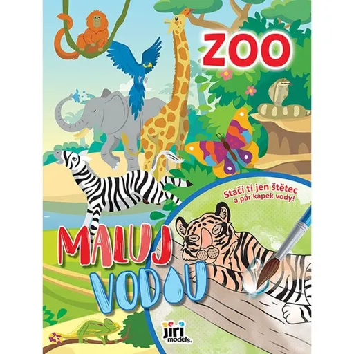 Jiří Models Maluj vodou A4 Zoo