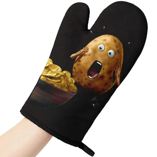 Kuchyňská chňapka Vyděšená brambora