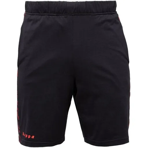 Kappa LOGO FELESTRO Pánské šortky, černá, velikost XXL