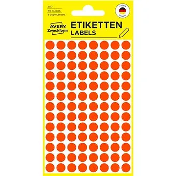 Avery Zweckform 3177 Kulaté značkovací etikety (3177)