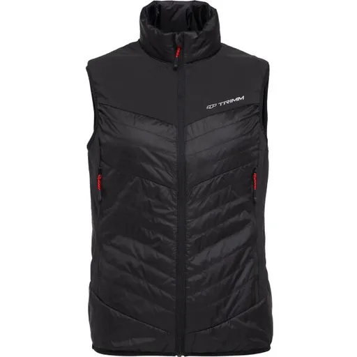 TRIMM ZENA VEST Dámská celoroční vesta, černá, velikost XXL