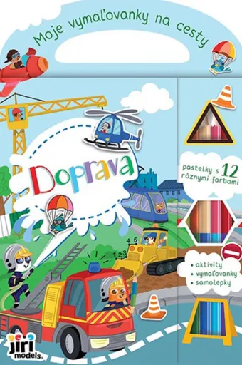 Moje maľovanky na cesty Doprava