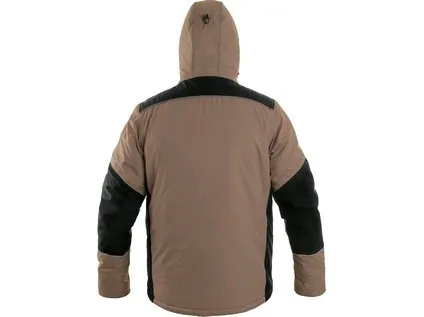 Bunda CXS BALTIMORE, pánská, béžovo - černá, vel. S