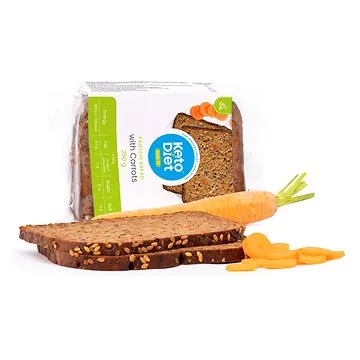 KetoDiet STAY FIT Proteinový chléb - S mrkví (8594181010351)