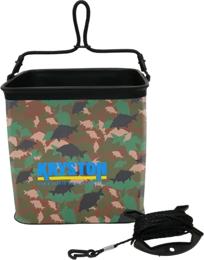 Kryston skládací vědro eva bucket 24x24x24 cm