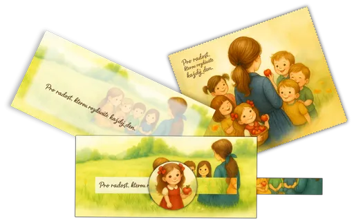 Set obálka vysouvací + čistící utěrka na brýle