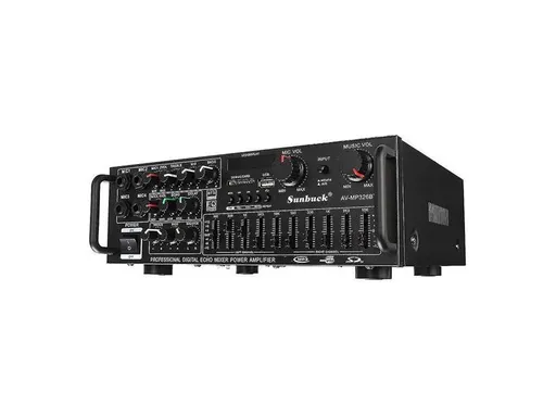 Zesilovač, rádio, bluetooth, přehrávač MP3 Sunbuck AV-MP326BT