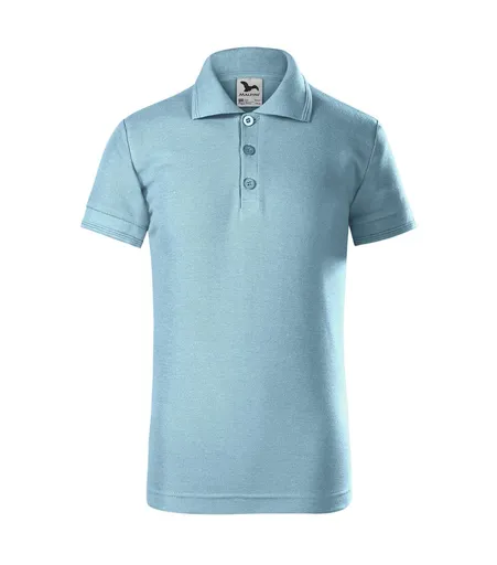 MALFINI Dětská polokošile Pique Polo - Nebesky modrá | 110 cm (4 roky)
