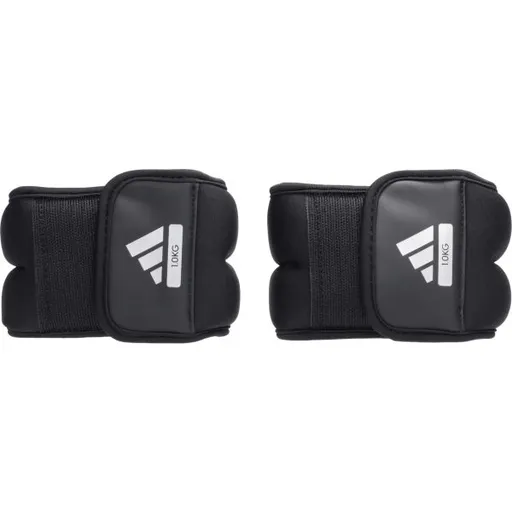 adidas ANKLE/WRIST WEIGHTS 1 KG Závaží na kotníky a zápěstí, černá, velikost