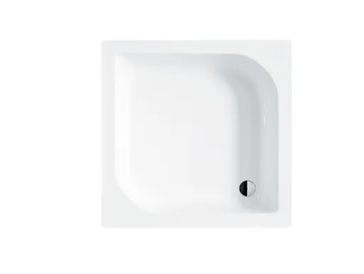 BESCO Čtvercová sprchová vanička ARES Nožičky k vaně S nožičkami, Rozměr A 90, Rozměr B 90 VANKARES90