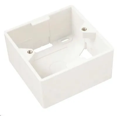 Solarix Krabice/box na omítku pro zásuvky bílý SX9-0-WH