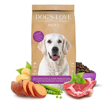 Dog's Love granule Jehněčí Adult 12 kg (9120063684946)