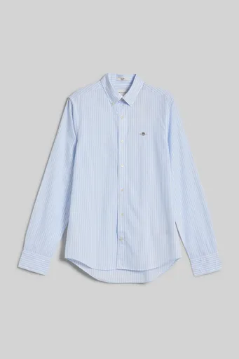 KOŠILE GANT SLIM CLASSIC POPLIN STRIPE SHIRT LIGHT BLUE