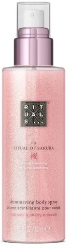 Rituals Třpytivý tělový sprej The Ritual of Sakura (Shimmering Body Spray) 150 ml