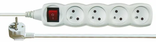 EMOS Prodlužovací kabel s vypínačem 4 zásuvky 3m 1902140300