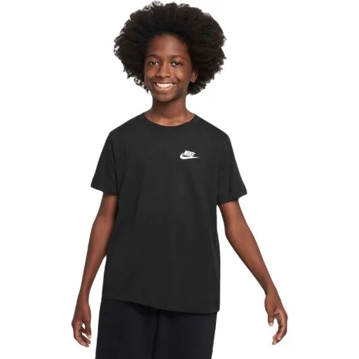 Nike SPORTSWEAR Dětské triko, černá, velikost