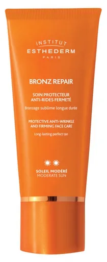 Institut Esthederm Protivráskový a zpevňující krém na opalování se střední ochranou Bronz Repair Moderate Sun (Face Care) 50 ml