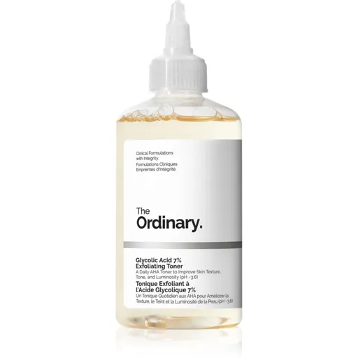 The Ordinary Glycolic Acid 7% Exfoliating Toner exfoliační čisticí tonikum 240 ml