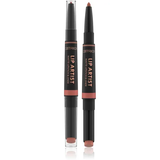 Catrice Lip Artist Matte Lipstick & Liner rtěnka + tužka na rty s matným efektem odstín 010 Always Together 1.74 g