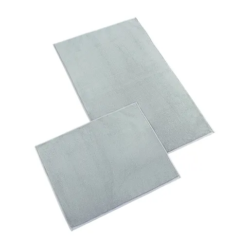 Bellatex Sada Koupelnových předložka bez výkroje BANYGOLD světle šedá, 60 x 100, 60 x 50 cm