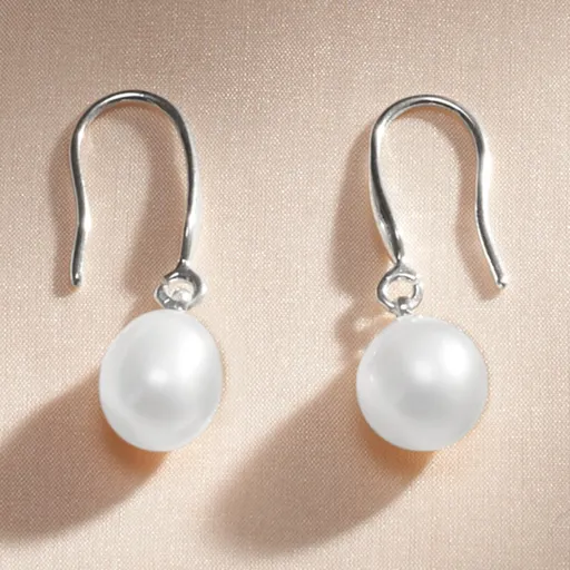 Náušnice perlové