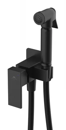 Rubineta Baterie s bidetovou sprškou MODENA-30 Černá OLBAMOD30B