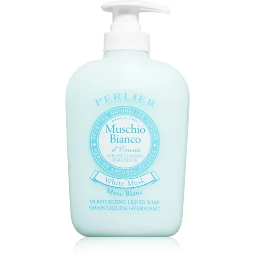 Perlier White Musk tekuté mýdlo na ruce a tělo 300 ml