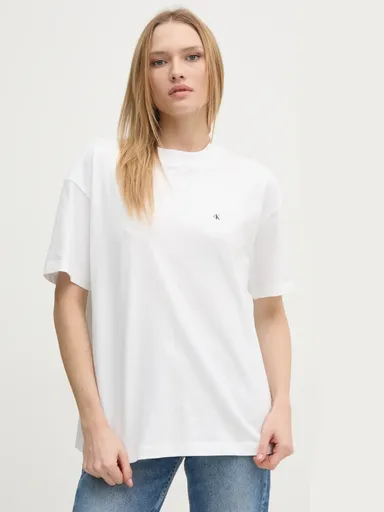 Calvin Klein dámské bílé tričko J20J225113 XS