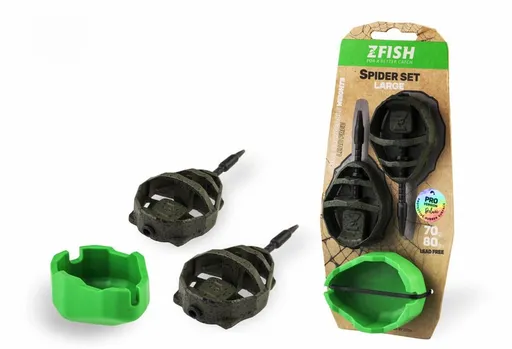 Zfish Sada Method Feeder Spider Set Large + Formička,Zfish Sada Method Feeder Spider Set Large + Formička