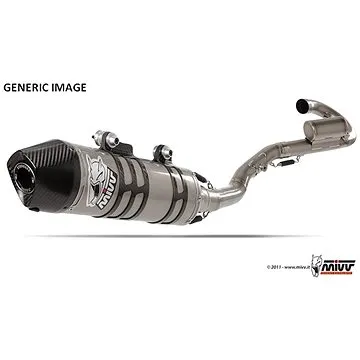 Mivv Oval Stainless Steel / Carbon Cap pro Yamaha WR 125 R/X (2009