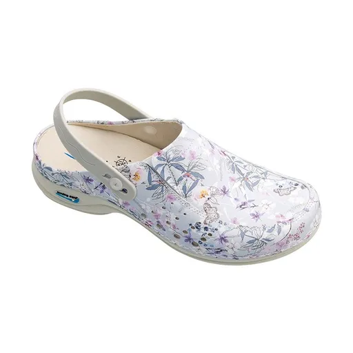 Nursing Care BERLIM pracovní pratelná obuv s certifikací s páskem primavera WG4APF18, 41