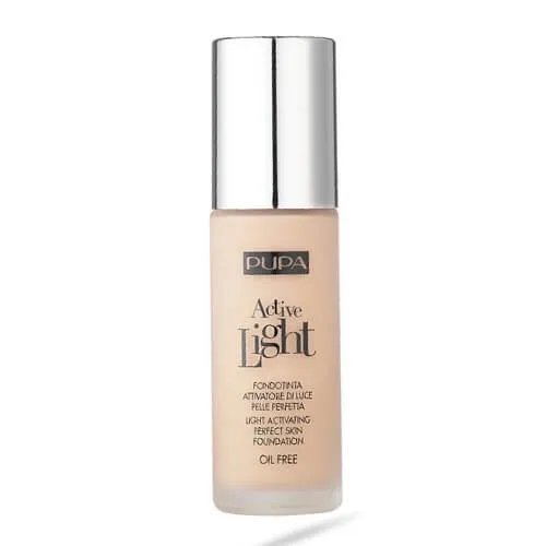 PUPA Milano Lehký tekutý make-up SPF 10 Active Light (Perfect Skin Foundation) 30 ml 002 Ivory
