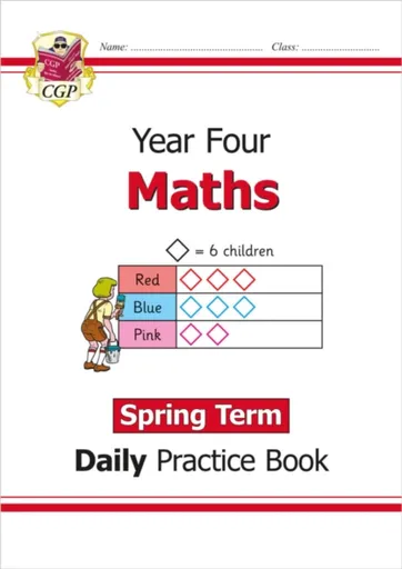 KS2 Maths Year 4 Daily Practice Book: Spring Term - CGP Books