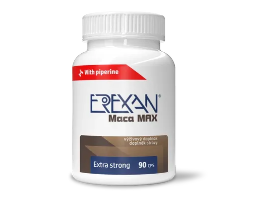 EREXAN Maca MAX – 90 kapslí