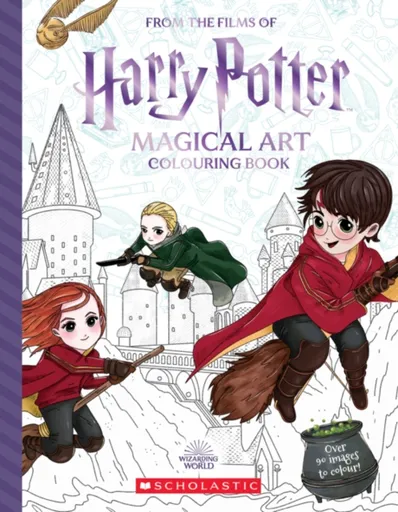 Harry Potter: Magical Art Colouring Book - Spinner Cala