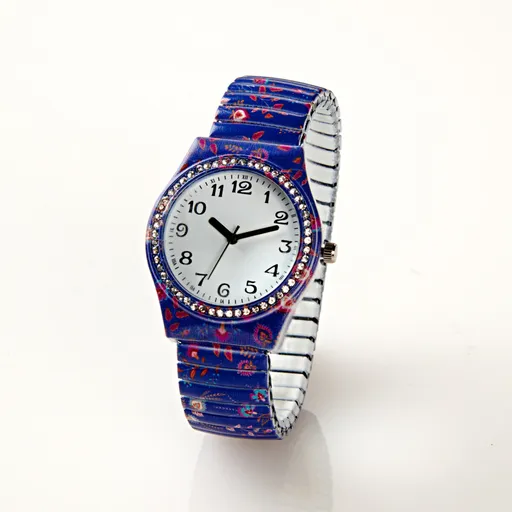 Dámské náramkové hodinky Květy