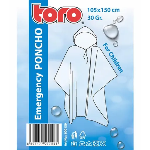 Poncho pláštěnka pro děti TORO