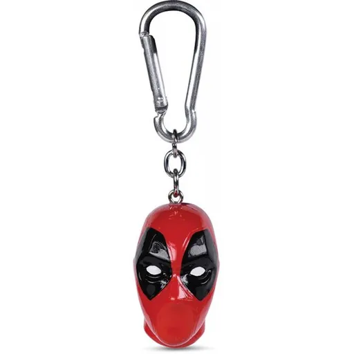 3D klíčenka Deadpool hlava