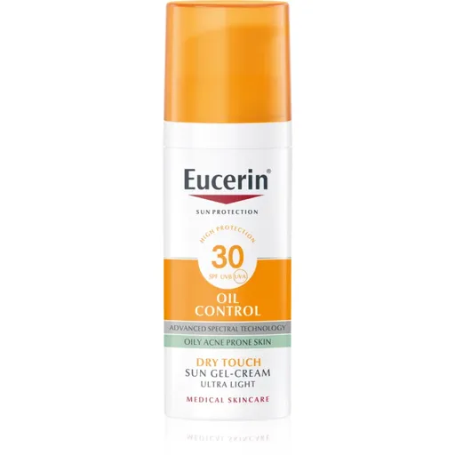 Eucerin Sun Oil Control ochranný krémový gel na obličej SPF 30 50 ml