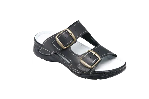 SANTÉ Dámský pantofel D/10/60/CP Černá v.42