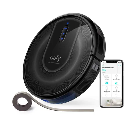 Anker Eufy RoboVac G30 Verge robotický vysavač, WiFi, Gyro navigace(2x Gyro senzor), Optický senzor povrchu, 9xIR senzor