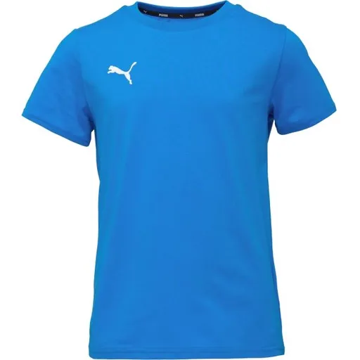 Puma TEAMGOAL CASUALS TEE JR Chlapecké sportovní triko, modrá, velikost
