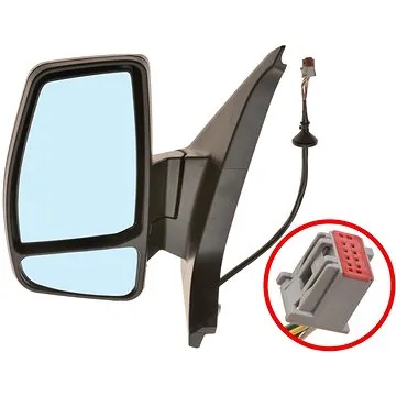 ACI zrcátko pro FORD Custom 12-  el. sklopné s blikačem pro lak (8pinů) L (1987827)