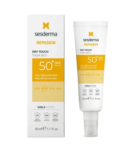 Sesderma Repaskin Dry Touch Opalovací krém SPF50+ 50 ml